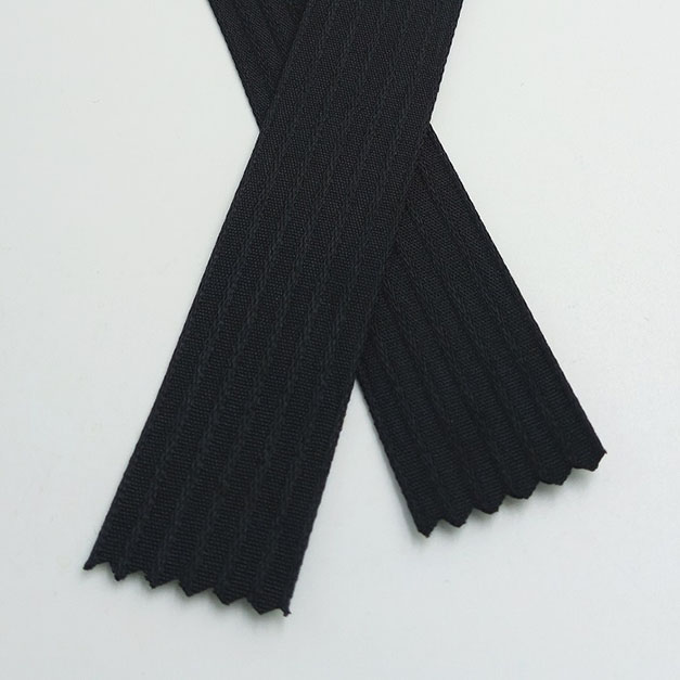 #21 黒_単色ストライプ_ribel ribbon.jpg