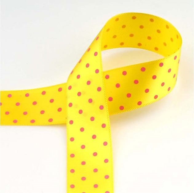 ribbon_ribel_pattern satin_dot print_BP-14_yellow_deeppink dot_15,25mm.jpg