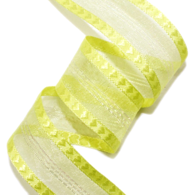 #10 yellow green 3線ハートオーガンジー.jpg