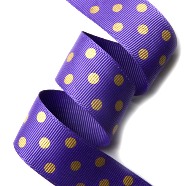 #09 deep violet ゴールドドットプリントグログラン.jpg