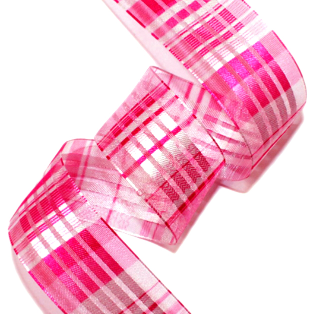 #04 cherry チェックオーガンジーリボン.jpg